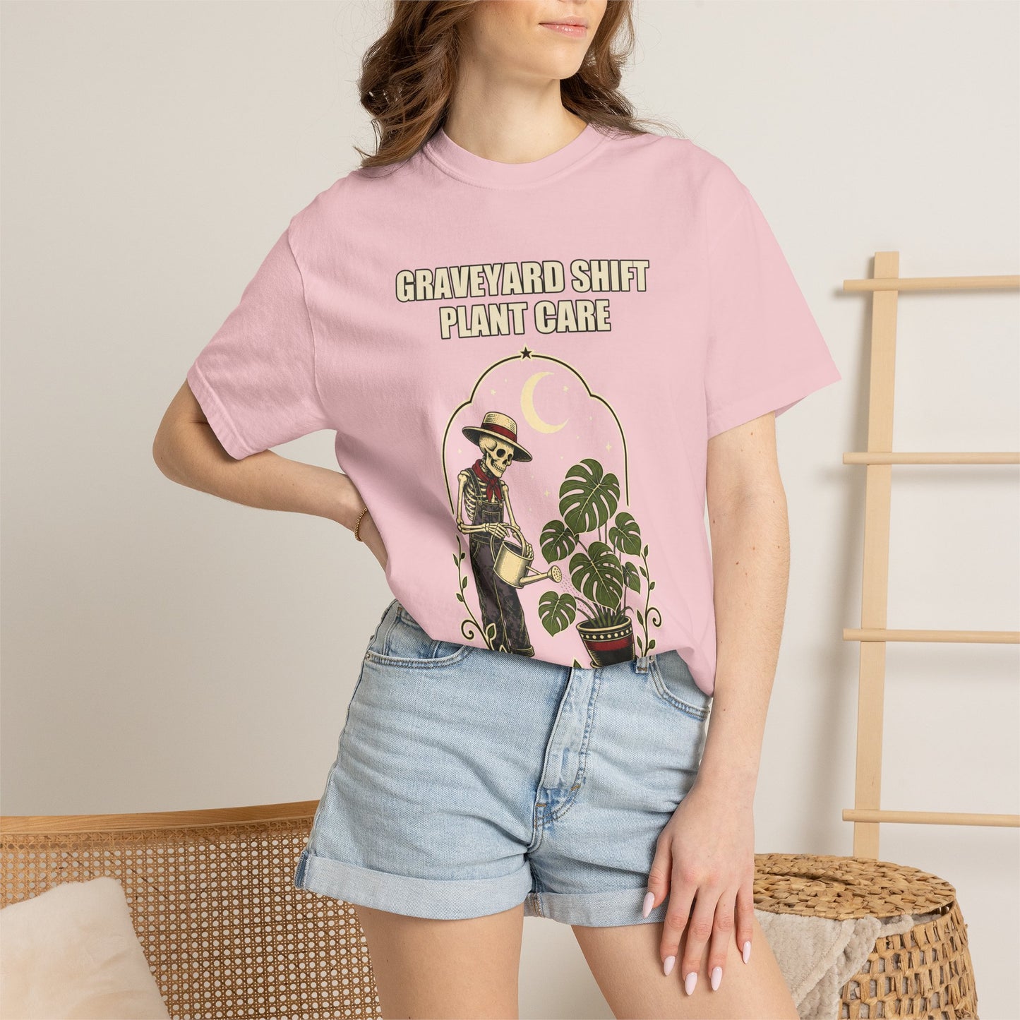 Skeleton Plant Care Halloween Shirt - Gardener Gift