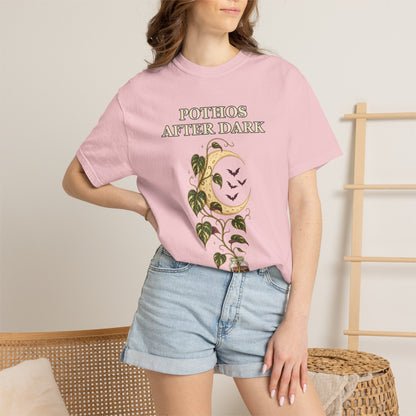 Pothos Halloween Shirt - Gothic Botanical Tee