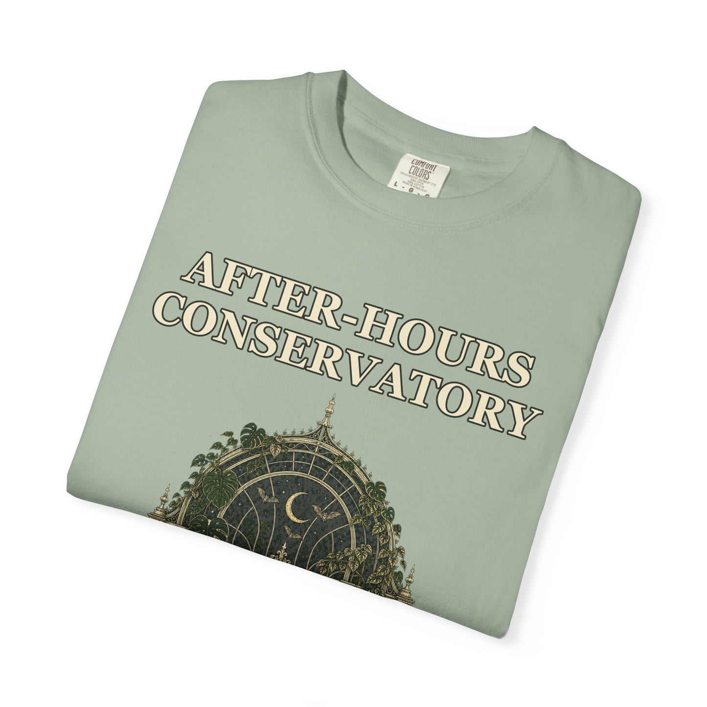 Gothic Greenhouse Halloween Shirt - Botanical Tee
