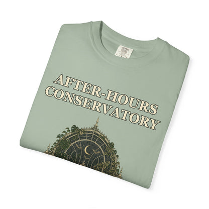 Gothic Greenhouse Halloween Shirt - Botanical Tee