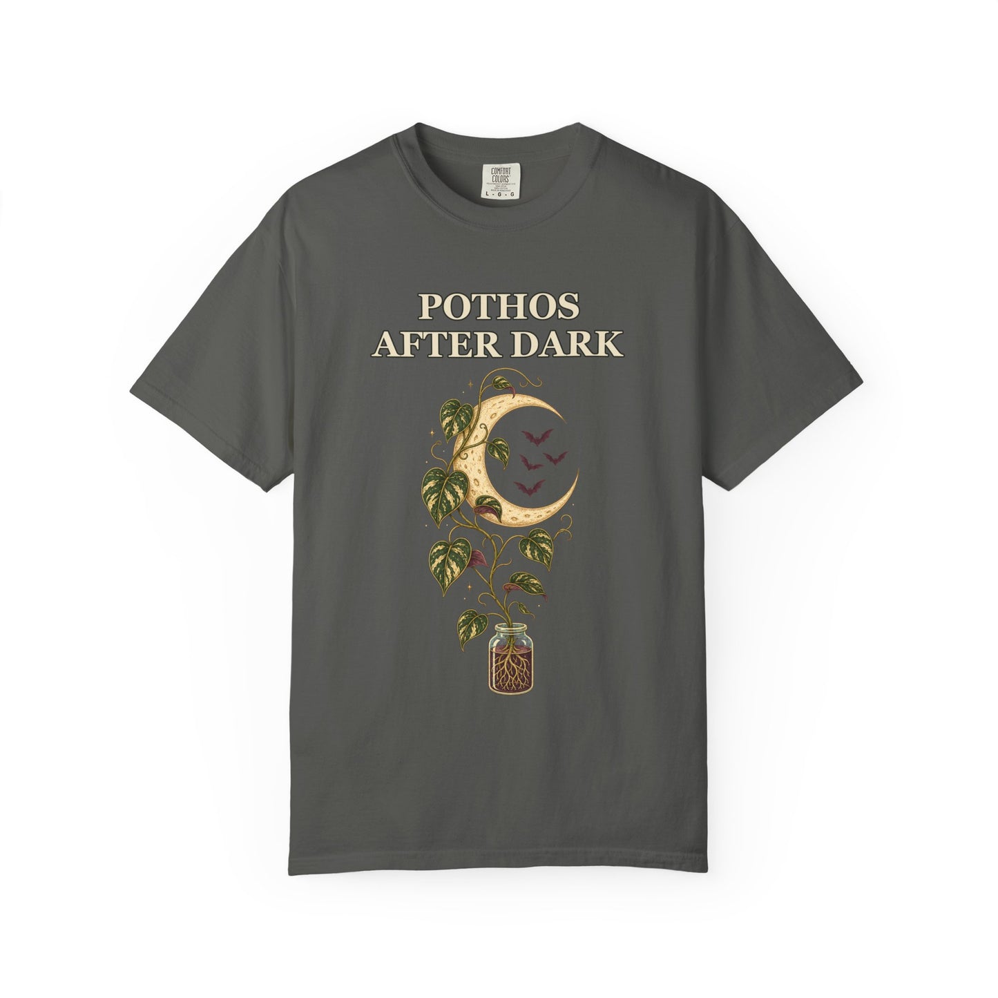 Pothos Halloween Shirt - Gothic Botanical Tee