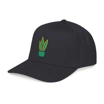 Snake Plant Club Embroidered Hat - Plant Lover Gift