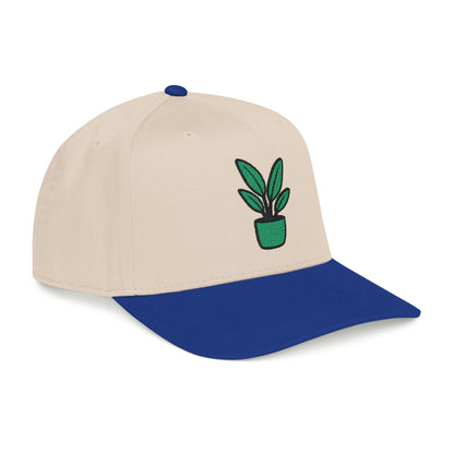 Bird of Paradise Embroidered Hat - Plant Lover Gift
