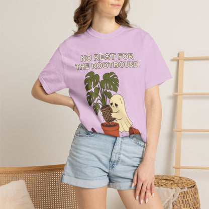 Rootbound Ghost Halloween Shirt - Funny Plant Tee