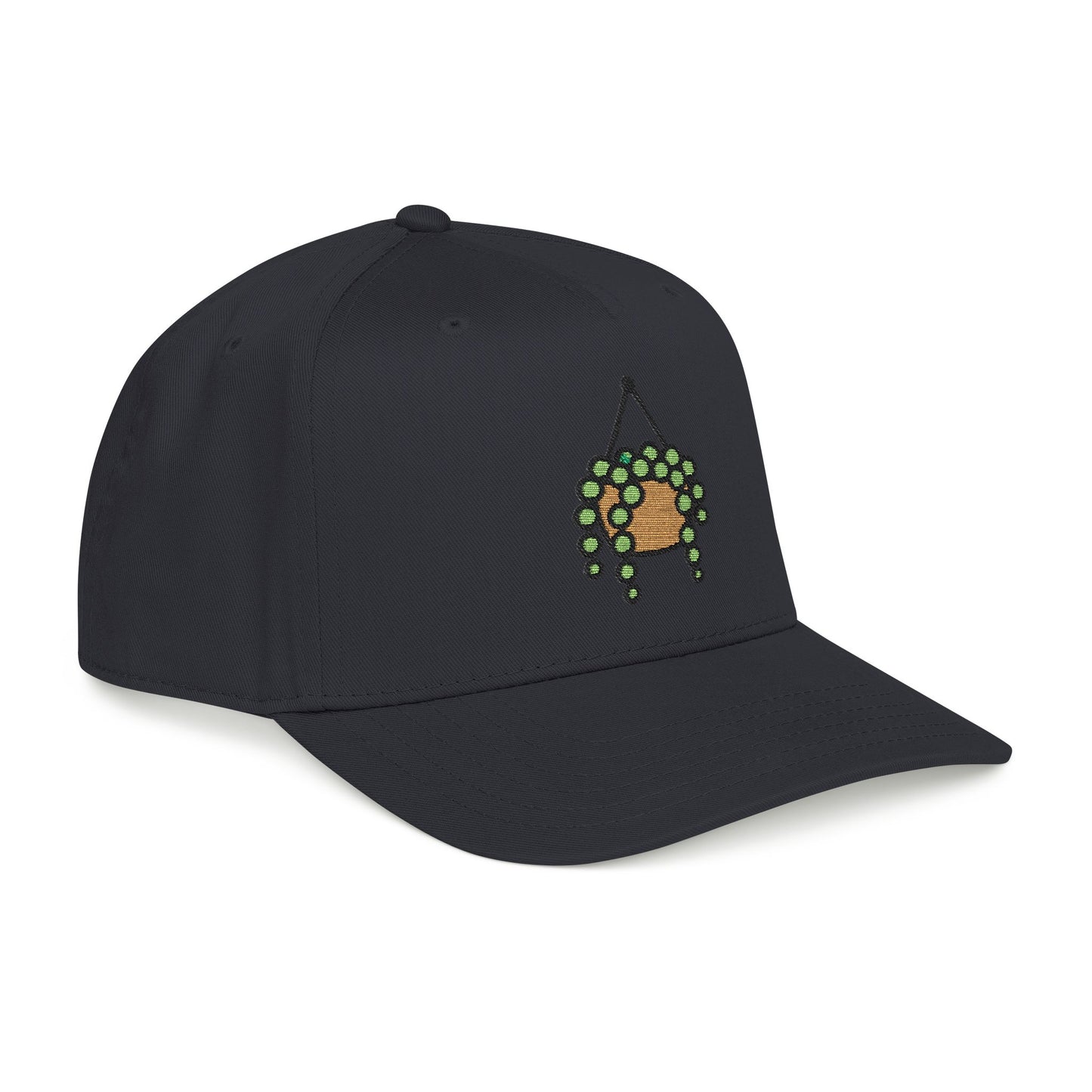 String of Pearls Embroidered Hat - Plant Lover Gift