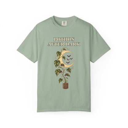 Pothos Halloween Shirt - Gothic Botanical Tee