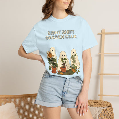 Ghost Gardening Halloween Shirt - Plant Lover Tee