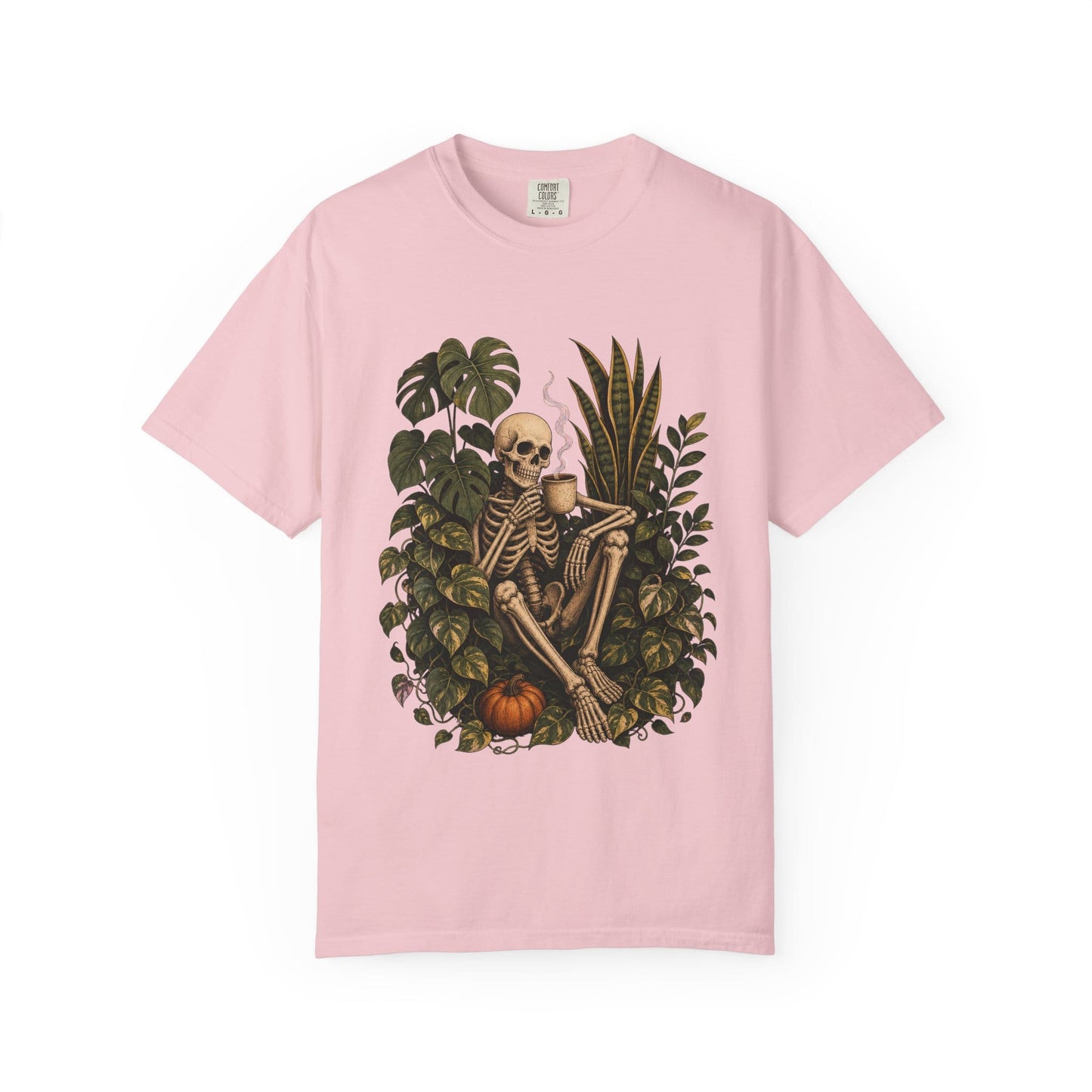 Skeleton Coffee Jungle T-Shirt in Bay