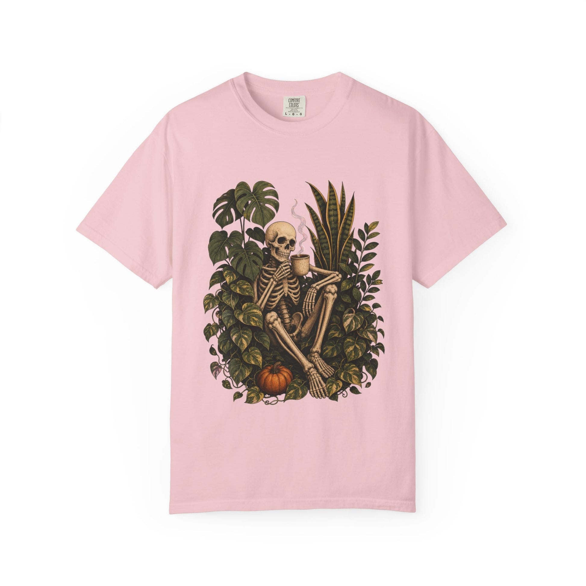 Skeleton Coffee Jungle T-Shirt in Bay