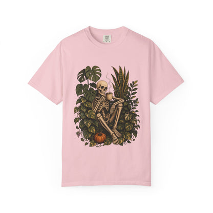 Skeleton Coffee Jungle T-Shirt in Bay