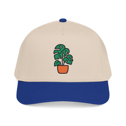 Monstera Mood Embroidered Hat - Plant Lover Gift
