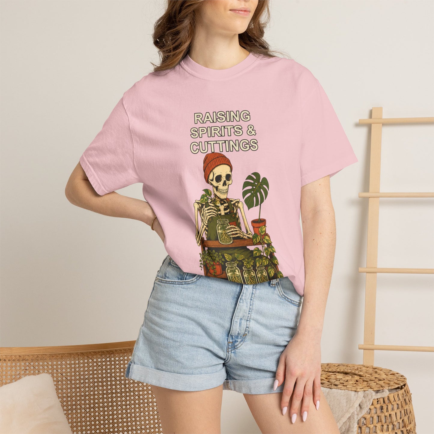 Skeleton Propagation Halloween Shirt - Plant Lover Tee