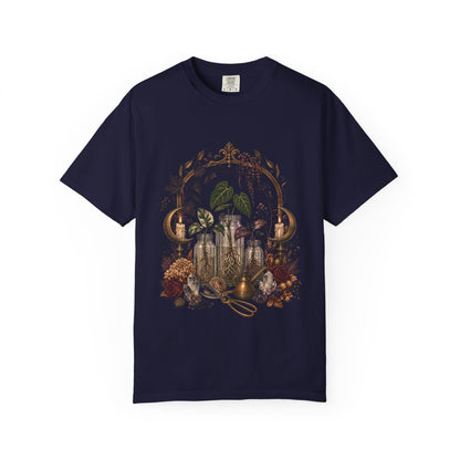 Witchy Propagation Altar T-Shirt in Pepper