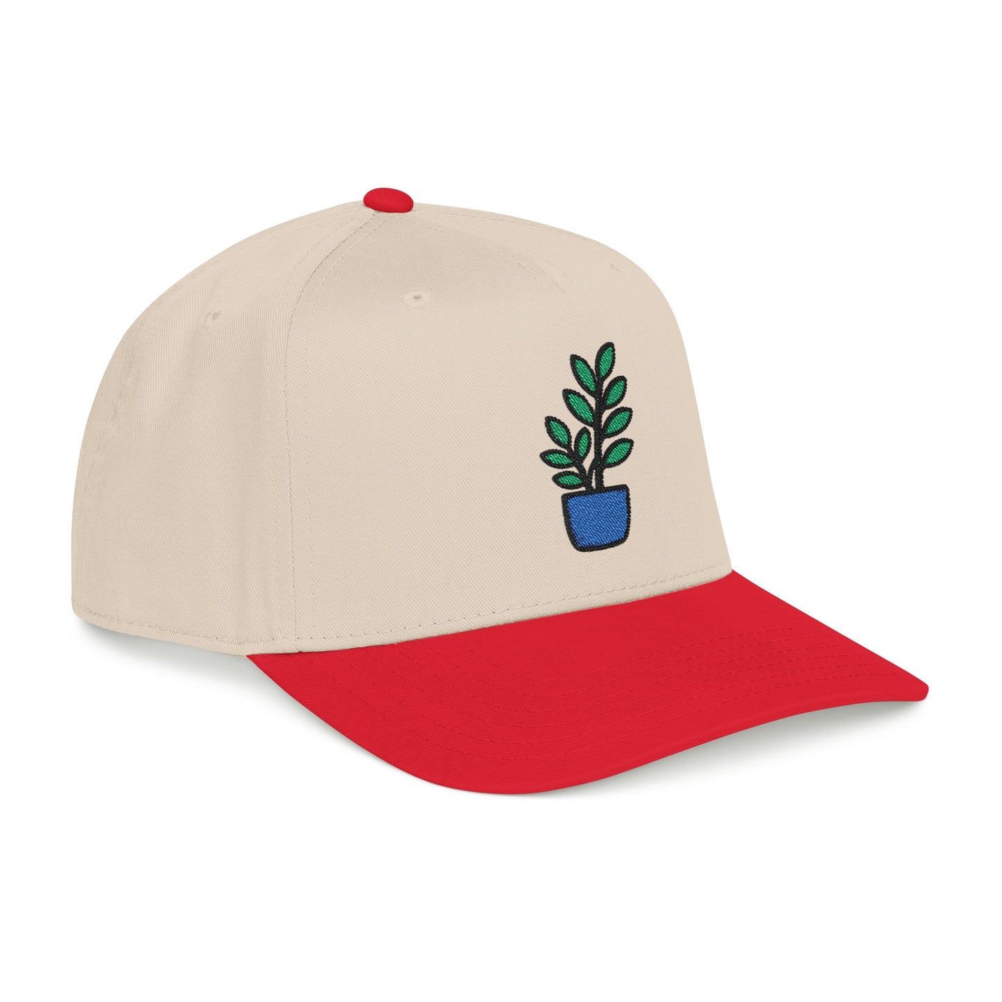 ZZ Plant Vibes Embroidered Hat - Plant Lover Gift