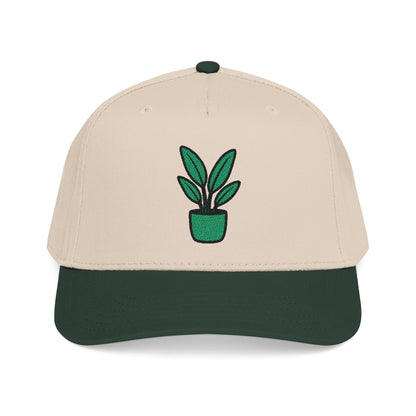 Bird of Paradise Embroidered Hat - Plant Lover Gift