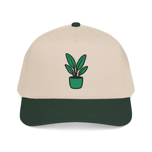 Bird of Paradise Embroidered Hat - Plant Lover Gift
