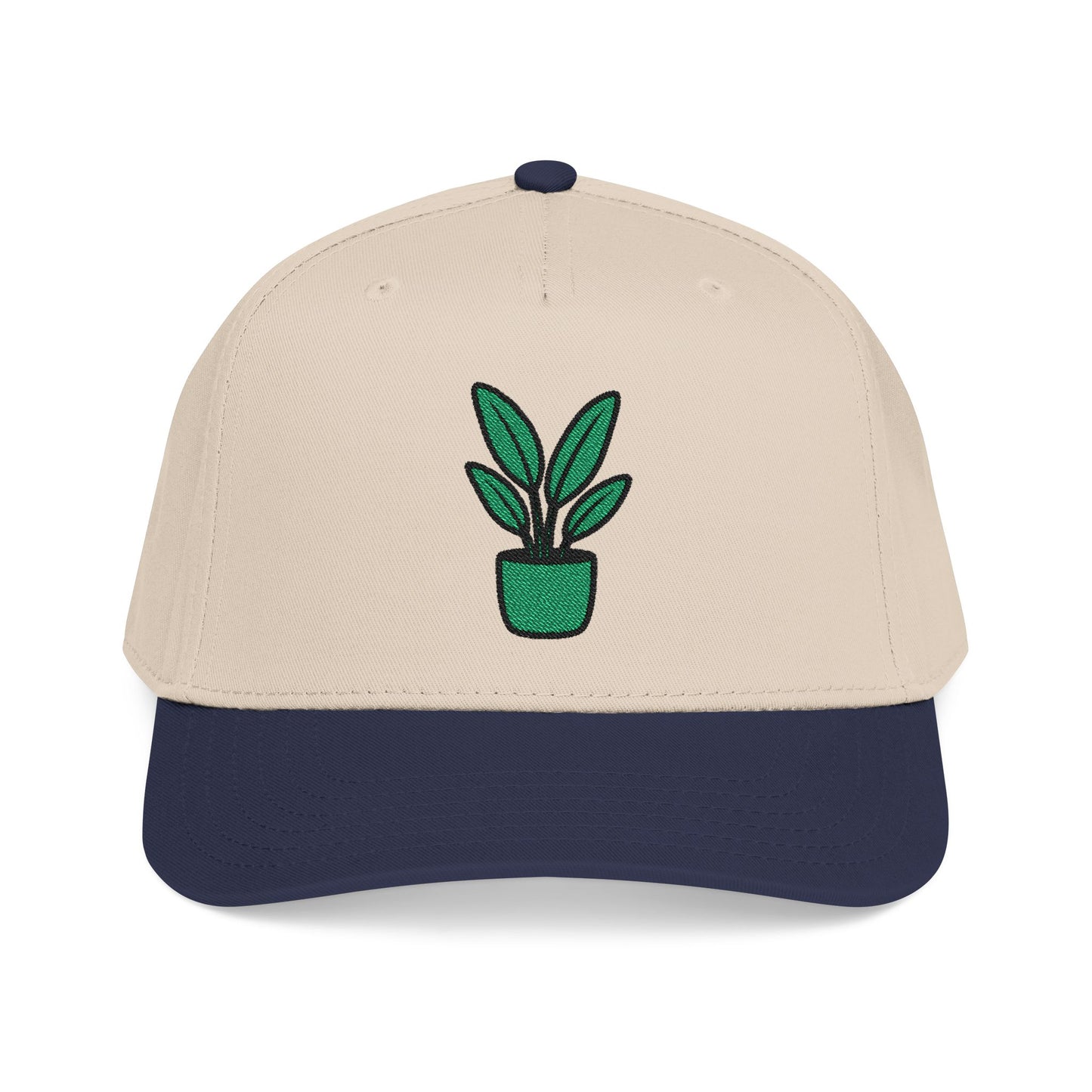 Bird of Paradise Embroidered Hat - Plant Lover Gift