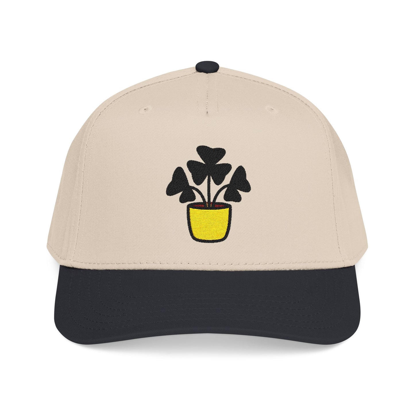 Oxalis Charm Embroidered Hat - Plant Lover Gift