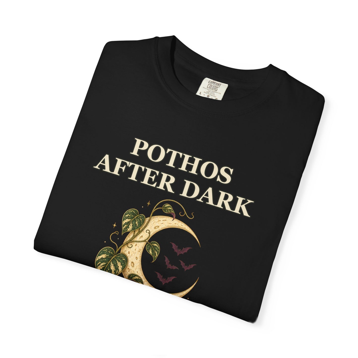 Pothos Halloween Shirt - Gothic Botanical Tee