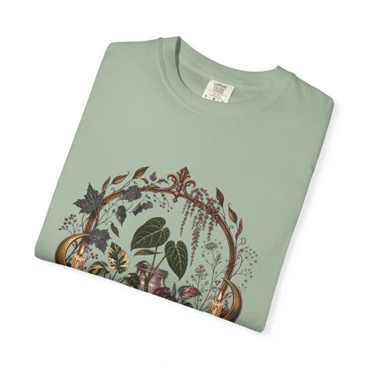 Witchy Propagation Altar T-Shirt in Chambray
