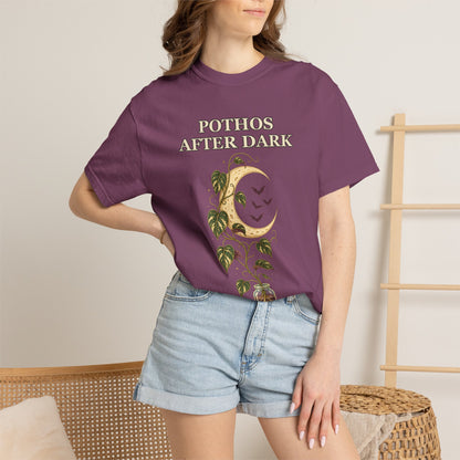 Pothos Halloween Shirt - Gothic Botanical Tee