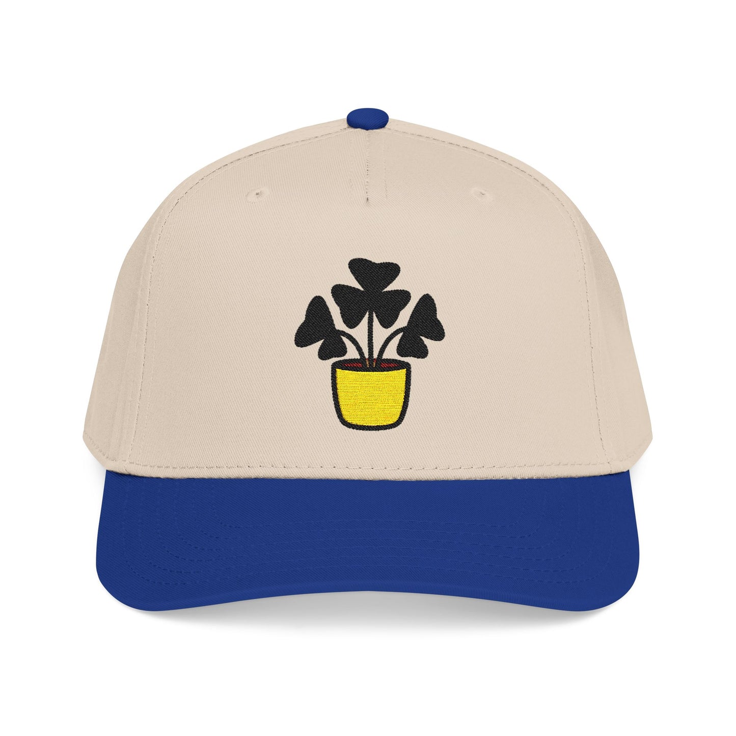Oxalis Charm Embroidered Hat - Plant Lover Gift