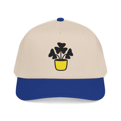 Oxalis Charm Embroidered Hat - Plant Lover Gift