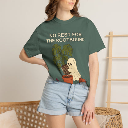 Rootbound Ghost Halloween Shirt - Funny Plant Tee