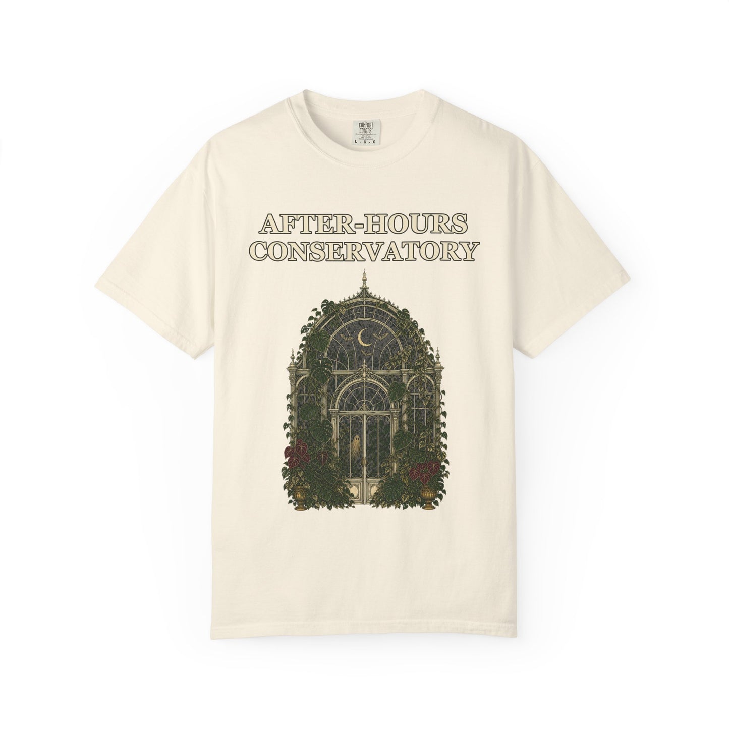 Gothic Greenhouse Halloween Shirt - Botanical Tee