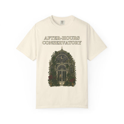 Gothic Greenhouse Halloween Shirt - Botanical Tee
