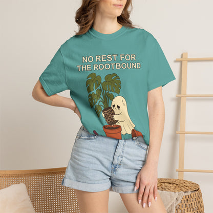 Rootbound Ghost Halloween Shirt - Funny Plant Tee