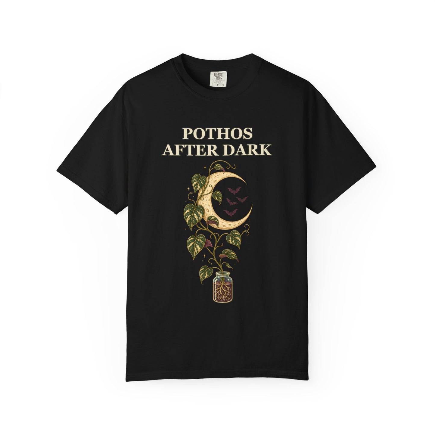 Pothos Halloween Shirt - Gothic Botanical Tee