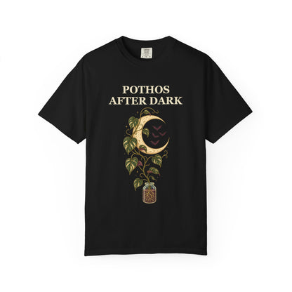 Pothos Halloween Shirt - Gothic Botanical Tee