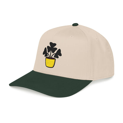 Oxalis Charm Embroidered Hat - Plant Lover Gift