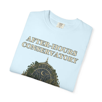 Gothic Greenhouse Halloween Shirt - Botanical Tee