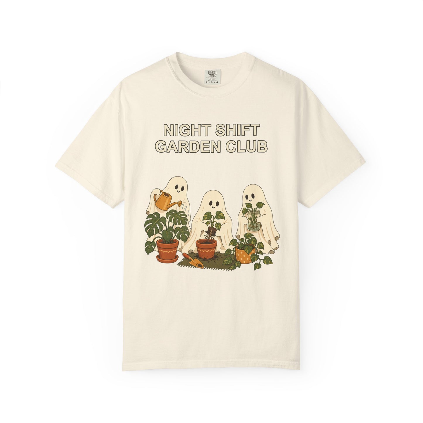 Ghost Gardening Halloween Shirt - Plant Lover Tee