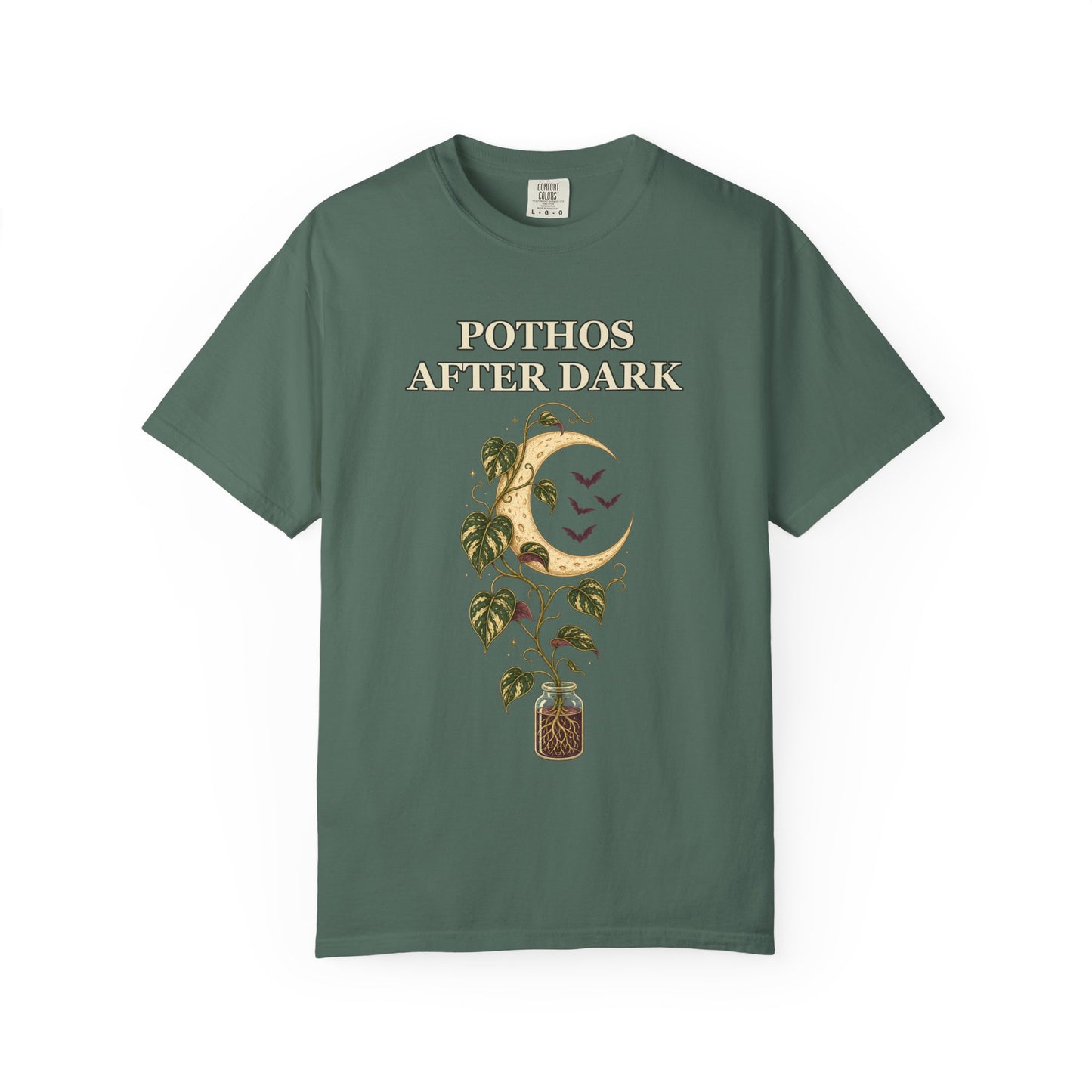 Pothos Halloween Shirt - Gothic Botanical Tee
