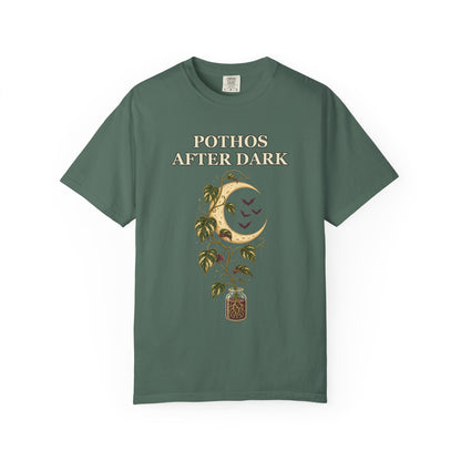 Pothos Halloween Shirt - Gothic Botanical Tee