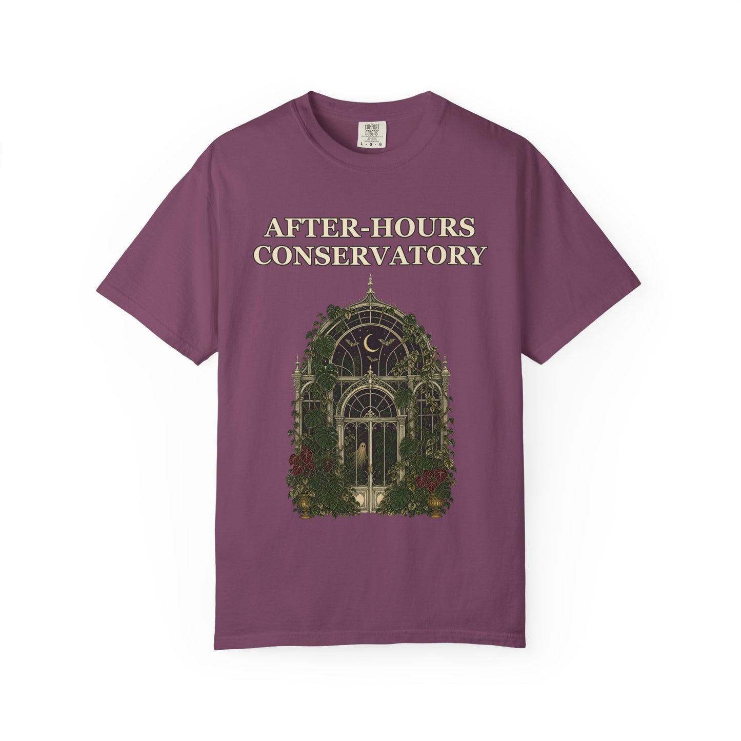Gothic Greenhouse Halloween Shirt - Botanical Tee