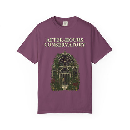 Gothic Greenhouse Halloween Shirt - Botanical Tee