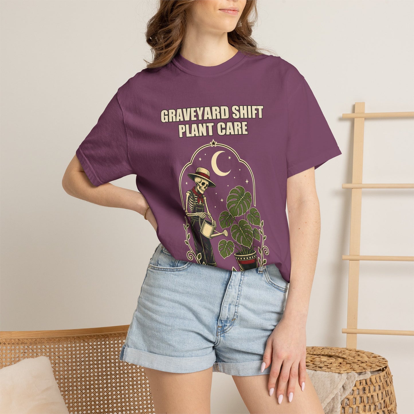 Skeleton Plant Care Halloween Shirt - Gardener Gift