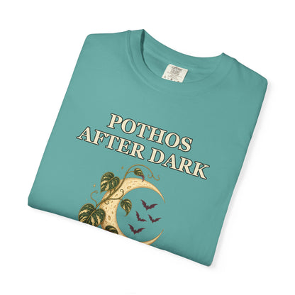 Pothos Halloween Shirt - Gothic Botanical Tee