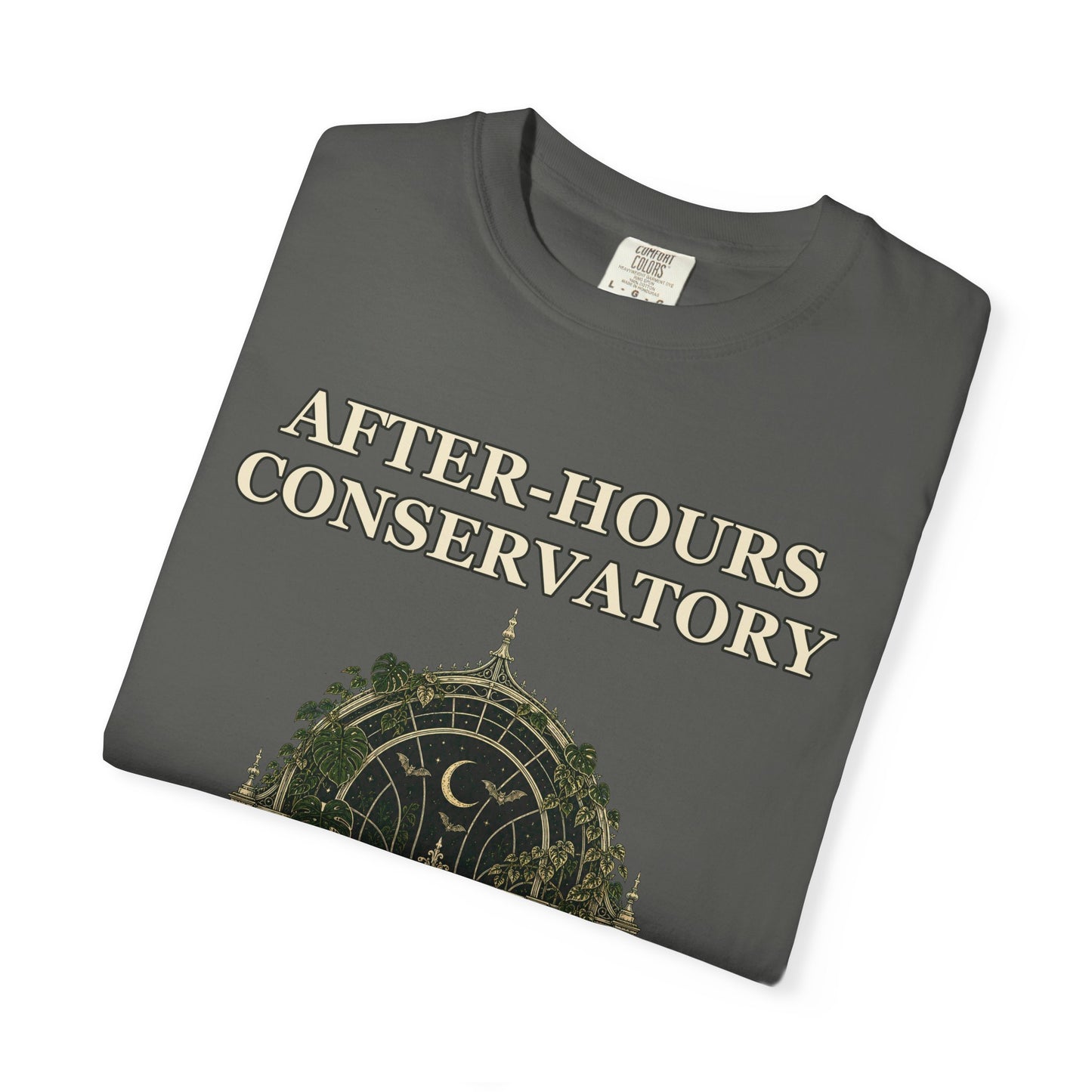 Gothic Greenhouse Halloween Shirt - Botanical Tee