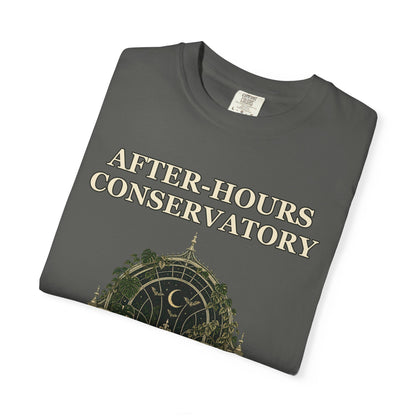 Gothic Greenhouse Halloween Shirt - Botanical Tee