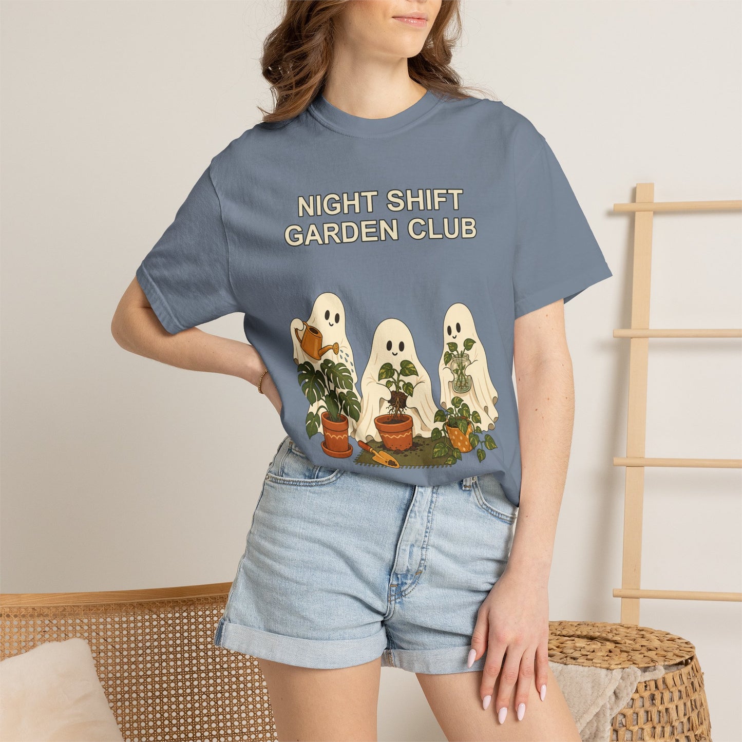 Ghost Gardening Halloween Shirt - Plant Lover Tee