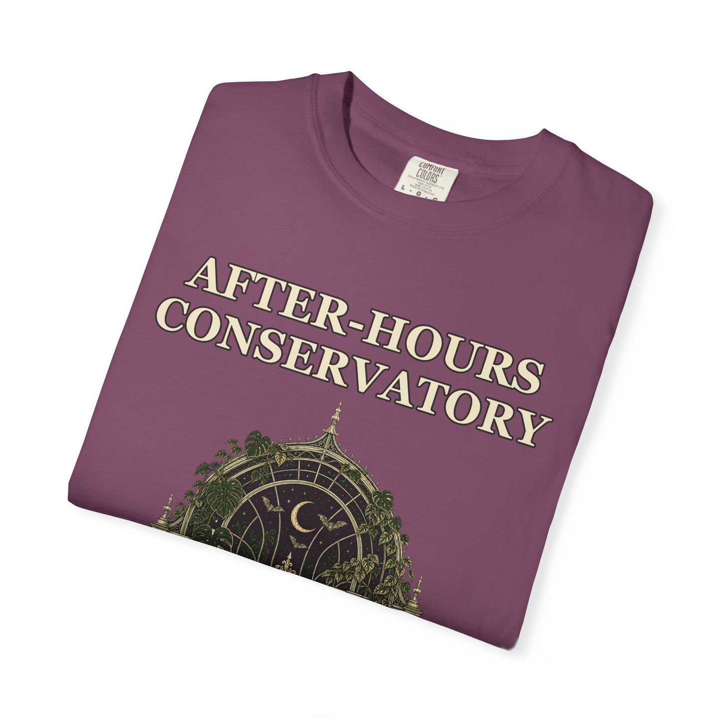 Gothic Greenhouse Halloween Shirt - Botanical Tee