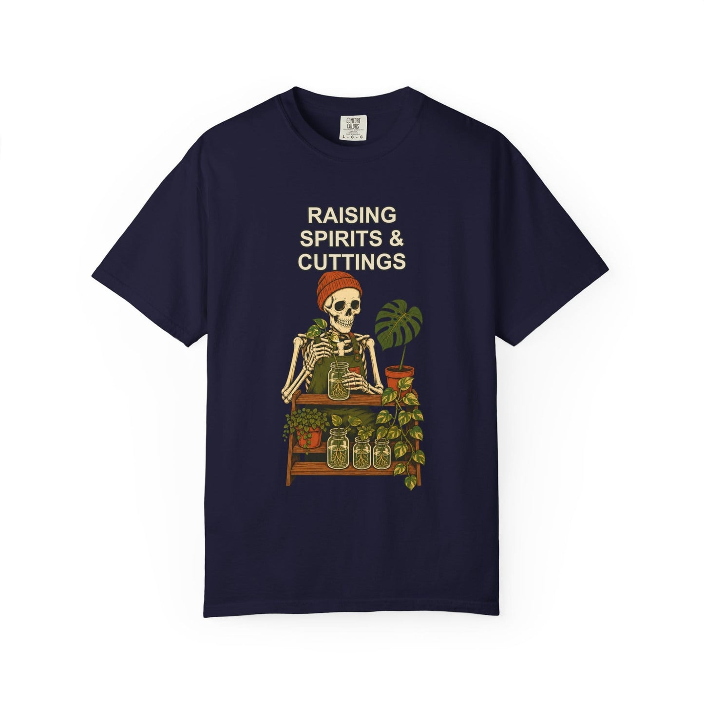 Skeleton Propagation Halloween Shirt - Plant Lover Tee
