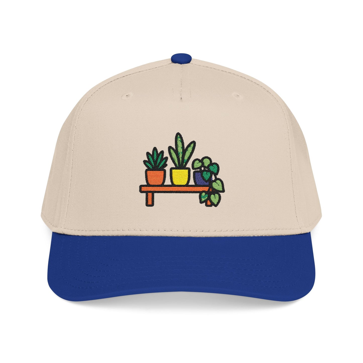 Tiny Plant Shelf Embroidered Hat - Plant Lover Gift