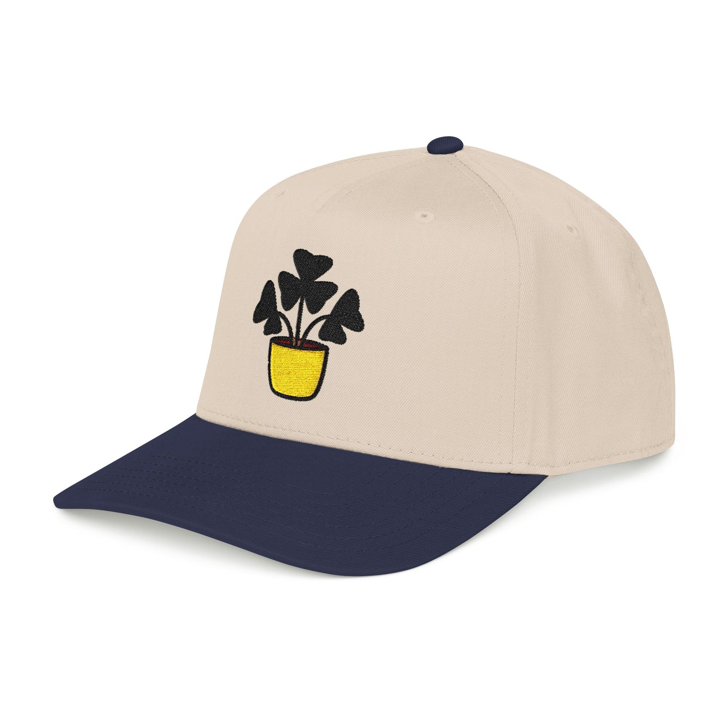Oxalis Charm Embroidered Hat - Plant Lover Gift
