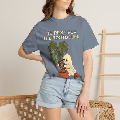 Rootbound Ghost Halloween Shirt - Funny Plant Tee